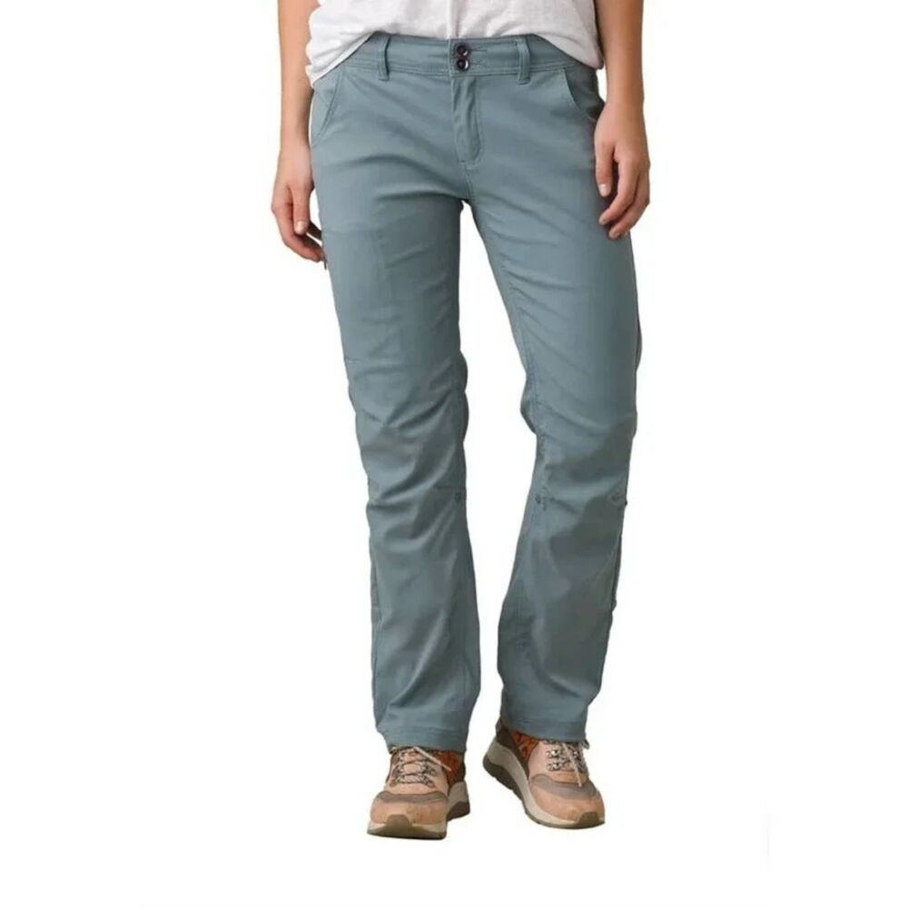 Prana Halle Pants in Turquoise, Size 4 (D1)